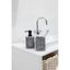Sivý dávkovač mydla z polyresínu 270 ml Tom Tailor T-Terrazzo – Wenko