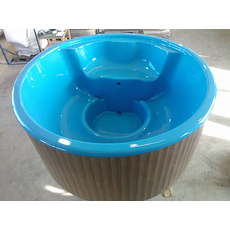 Deokork Drevená kaďa Hot tub DELUXE 220 (1650L)