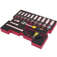 Gola box sada TSTAK 3/8" 38ks Stanley FMHT0-74296