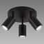 Luster TENOR GU10 3C BLACK 04075 O IP44 LS3