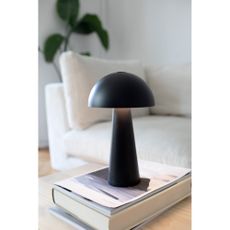 Čierna LED stolová lampa (výška 26,5 cm) Fungi – Markslöjd