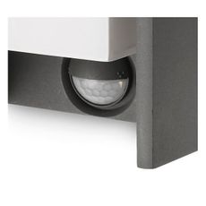 Philips - Vonkajšie nástenné svietidlo so senzorom BRIDGE 1xE27/15W/230V IP44