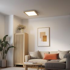 Eglo - LED Stm. prisadený panel POZZALLO LED/21W/230V 2700-6500K hnedá + DO