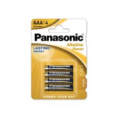 Panasonic - 4 ks Alkalická batéria AAA/LR03