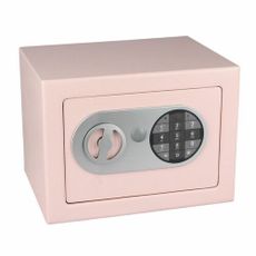 Rcihter Oceľový sejf s elektronickým zámkom, ružová