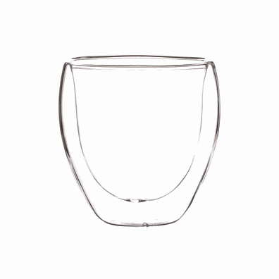 Termo poháre, set 4 ks, na vodu, 250 ml, HOTCOLD TYP 9