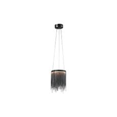 LED Luster na lanku CASCATA BLACK LED/18W/230V