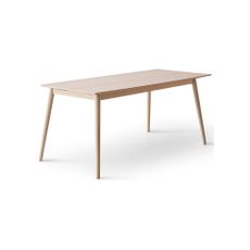 Rozkladací jedálenský stôl s doskou v dubovom dekore v prírodnej farbe 90x165 cm Meza – Hammel Furniture