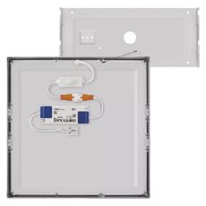 LED Stropné svietidlo LED/28,5W/230V 3000/3500/4000K 30x30 cm chróm