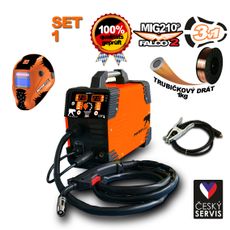 PANTERMAX MIG210FALCO 2 invertorová zváračka MIG/MMA Kukla + Káble 2m + Horák + Drôt 1kg