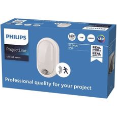Philips - LED Nástenné svietidlo so senzorom PROJECTLINE LED/15W/230V IP54