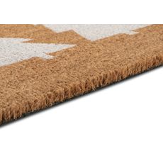 Hanse Home , Rohožka 3 stromy biela 105670 – na von aj na doma, 45x75, biela, chodba / predsieň
