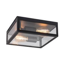 Rabalux 7070 - Vonkajšie stropné svietidlo ZATON 2xE27/60W/230V IP23