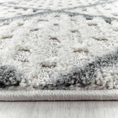 Ayyildiz , Kusový koberec Pisa 4701 Cream, 80x250, biela, obývacia izba