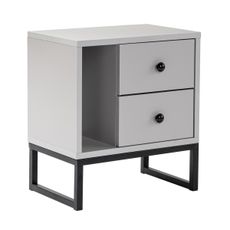 Nočný stolík Glimmer Grey
