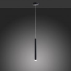 Leuchten Direkt 15202-18 - LED Luster na lanku BRUNO LED/4,8W/230V čierna