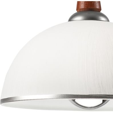 Sťahovací luster CHIARA 1xE27/60W/230V strieborná/buk