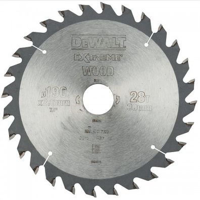 Pilový kotúč 190x30mm 28z ATB 10° DeWALT DT4033