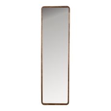 Nástenné zrkadlo s dreveným rámom 34x120 cm Nyko – White Label