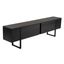 Televízny stolík Serenity Wood Black