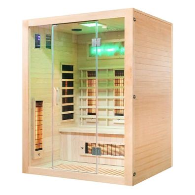 M-SPA EA3R Infrasauna s himalájskymi soľnými kameňmi 150 x 120 x 190 cm