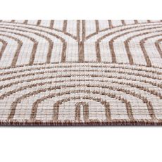 Hanse Home , Kusový koberec Pangli 105850 Linen – na von aj na doma, 80x150, hnedá, chodba / predsieň