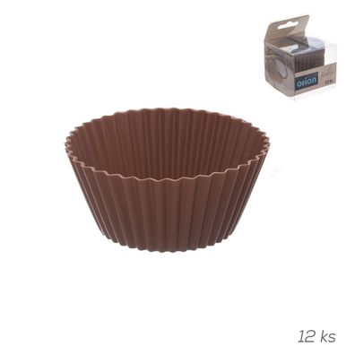 Silikónové formy na pečenie muffinov v súprave 12 ks ø 5,5 cm – Orion