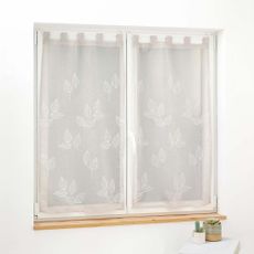Béžové voálové záclony v súprave 2 ks 60x90 cm Berry – douceur d'intérieur