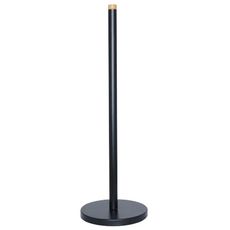 Stojan na toaletný papier čierny/bambus P.SP1-BLK-B