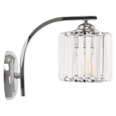 TooLight Nástenná lampa Bodil APP509-1W chróm/kryštál