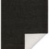 NORTHRUGS - Hanse Home koberce Kusový koberec Twin-Wendeteppiche 103096 black cream – na von aj na doma - 80x150 cm