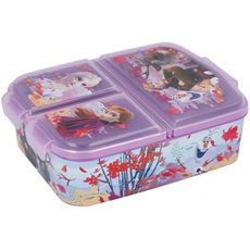 Detský multibox na desiatu Ľadové kráľovstvo II - Frozen II - s 3 priehradkami