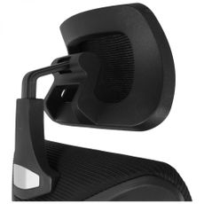 Kancelárska ergonomická stolička Neoseat CALVANI — čierna, nosnosť 150 kg