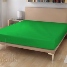 Napínacie prestieradlo jersey zelená - 90x200cm