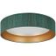 Brilagi - LED Stropné svietidlo BOSTON ROLLER LED/24W/230V pr. 45 cm zelená/zlatá