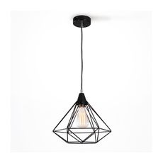 Luster na lanku DIAMOND 1xE27/60W/230V 30 cm