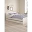 Biele zásuvky pod posteľ v súprave 2 ks 90x190/140x190 cm Naia – Tvilum