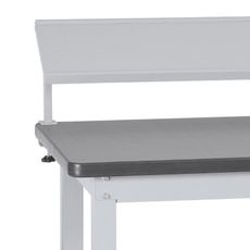 Prídavná kovová polica na náradie pre stoly BL, nosnosť 20 kg, 1800 x 270 x 300 mm