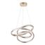 LED Luster na lanku LED/38W/230V 3000K 50x50 cm
