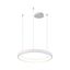 Azzardo AZ5015 -LED Stmievateľný luster na lanku AGNES LED/38W/230V pr. 48 cm biela