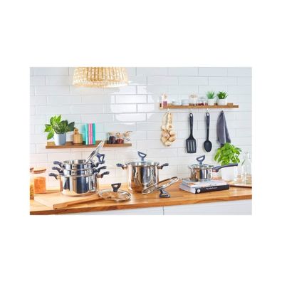 Tefal - Sada 10 ks hrncov DAILY COOK nerezová oceľ
