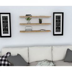Hanah Home Sada 3 nástenných políc Boss