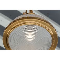 Klausen 111015 - Luster na tyči THOR 1xE27/11W/230V bronz
