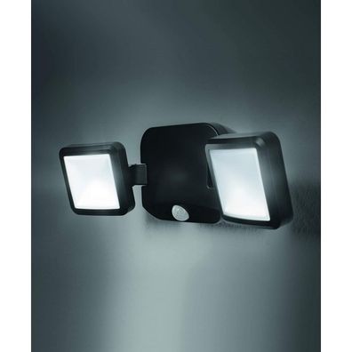 Ledvance - LED Vonkajšie nástenné svietidlo so senzorom BATTERY 2xLED/10W/4xD IP54