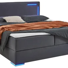 Xora BOXSPRINGOVÁ POSTEĽ, 180/200 cm, antracitová