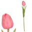Umelý penový Tulipán mini PINK, 5 x 5 x 34 cm