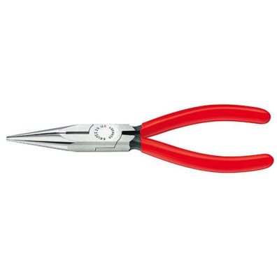 Polkruhové kliešte s čepeľami pre rádiotechniku 125 mm KNIPEX 25 01 125 - leštená hlava, plastové puzdrá