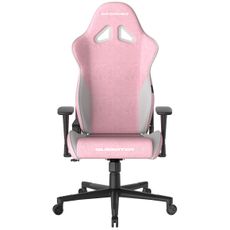 herná stolička DXRacer GLADIATOR růžovo-biela, látková