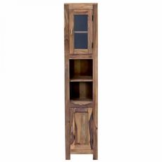 indickynabytok.sk - Skrinka do kúpeľne Suri 40x190x35 indický masív palisander