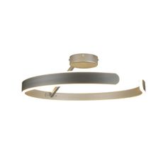LED Stmievateľný prisadený luster LED/72W/230V 3000-6500K chróm + diaľkové ovládanie